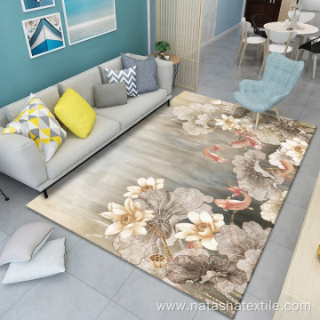 Home Nordic Abstract Sofa Printed Carpet